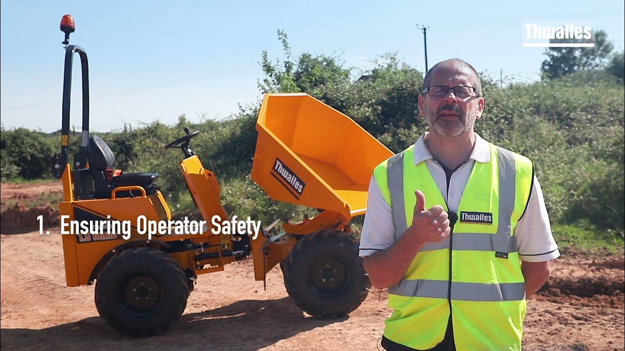 Efterforskning Databasen vand Thwaites 1.5-Tonne Power Swivel Dumper - YouTube