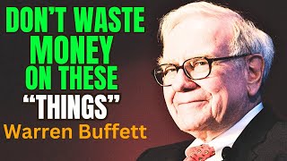 7 Things POOR People Waste Their MONEY On: Warren Buffett