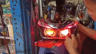 Test driver projector toyota fortuner di new vario || chudax bikers shop