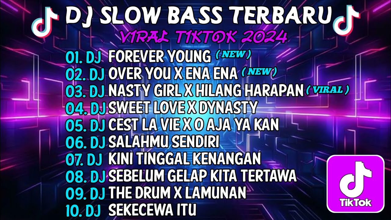 DJ SLOW BASS TERBARU 2024🎵DJ FOREVER YOUNG🎵DJ OVER YOU X ENA ENA🎵FULL ALBUM
