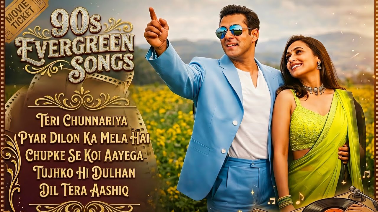 90s Evergreen Hindi Songs | 90s Hits Hindi Songs | Romantic Hindi Songs |90s Bollywood Songs Jukebox