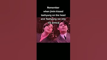 When Jimin Kissed Taehyung On Forehead Then Taehyung Run Into Jimin