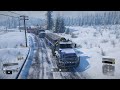 SnowRunner | Roadtrain with 2 Trucks | PS4 Pro
