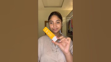 Dot & Key Vitamin C+E Super Bright Sunscreen Review #shorts #sunscreen #skincare
