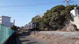 YC1系普通列車長崎行き 大村線 東浦踏切通過 年3月5日