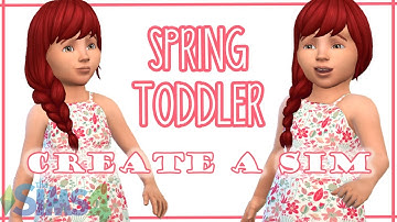 Create A Sim: Spring Toddler | The Sims 4