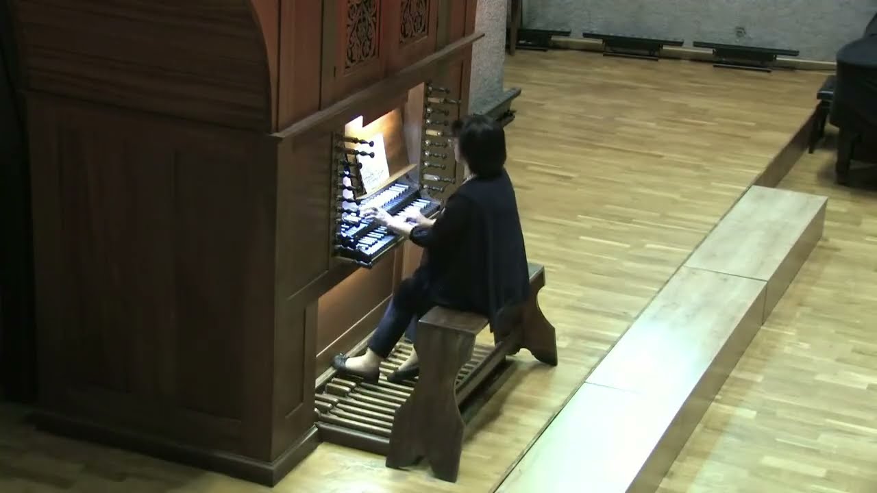 J.S. Bach – Nun komm, der Heiden Heiland, BWV 659 | Organ Chorale Prelude Tereza Voskanyan