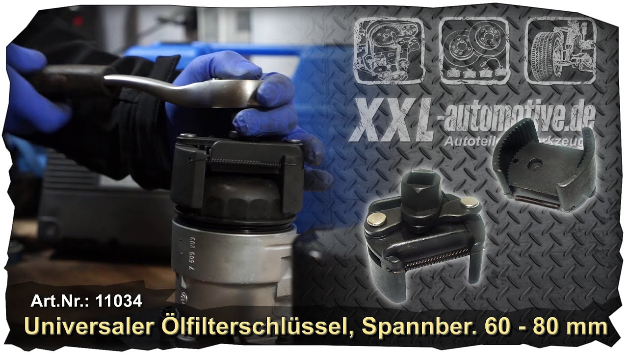 Universell Ölfilterschlüssel zum öffnen von Ölfiltergehäusen Ölfilterkappe  für MB VW AUDI Seat Skoda 