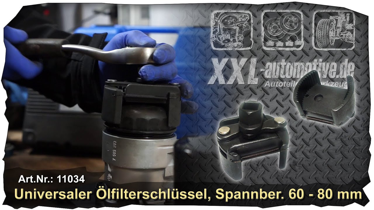 Universal ölfilterschlüssel werkzeug 60–100 Mm Autoreparatur