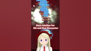 What skill rotation should you use as a hit and run elementor?
