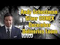 Andy Schectman: Silver COMEX December Deliveries Loom