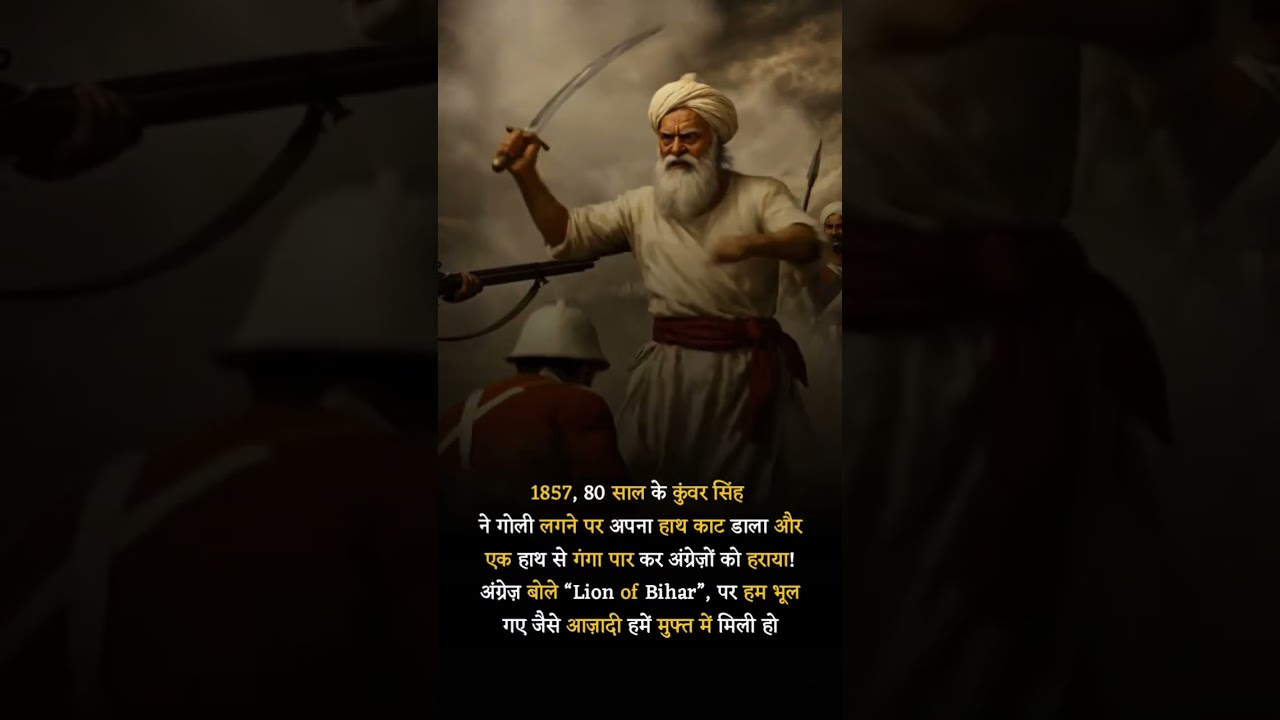 1857 के महान क्रांतिकारी कुंवर सिंह | Kunwar Singh Freedom Fighter 