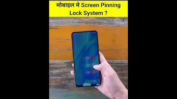 Screen Pinning Lock System in Mobile phones #shorts
