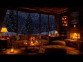 Cozy Winter Cabin Ambience On Snowy Night Slow Jazz Music Crackling Fireplace Sounds For Sleep Cozy Winter Cabin Ambience On Snowy Night Slow Jazz Music Crackling Fireplace Sounds For Sleep