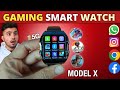 Gaming smartwatch  pubg free fire call of duty  working  4gb ram  128gb storage   rogbid 