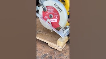 Chop It - work in progress- Miter Saw Jig - Carpentry & Woodcraft #crafts #satisfying