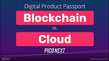 Digital Product Passports: Blockchain vs. Cloud