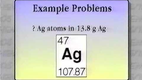 Fundamentals of Chemistry: Unit 1 - Lecture 6