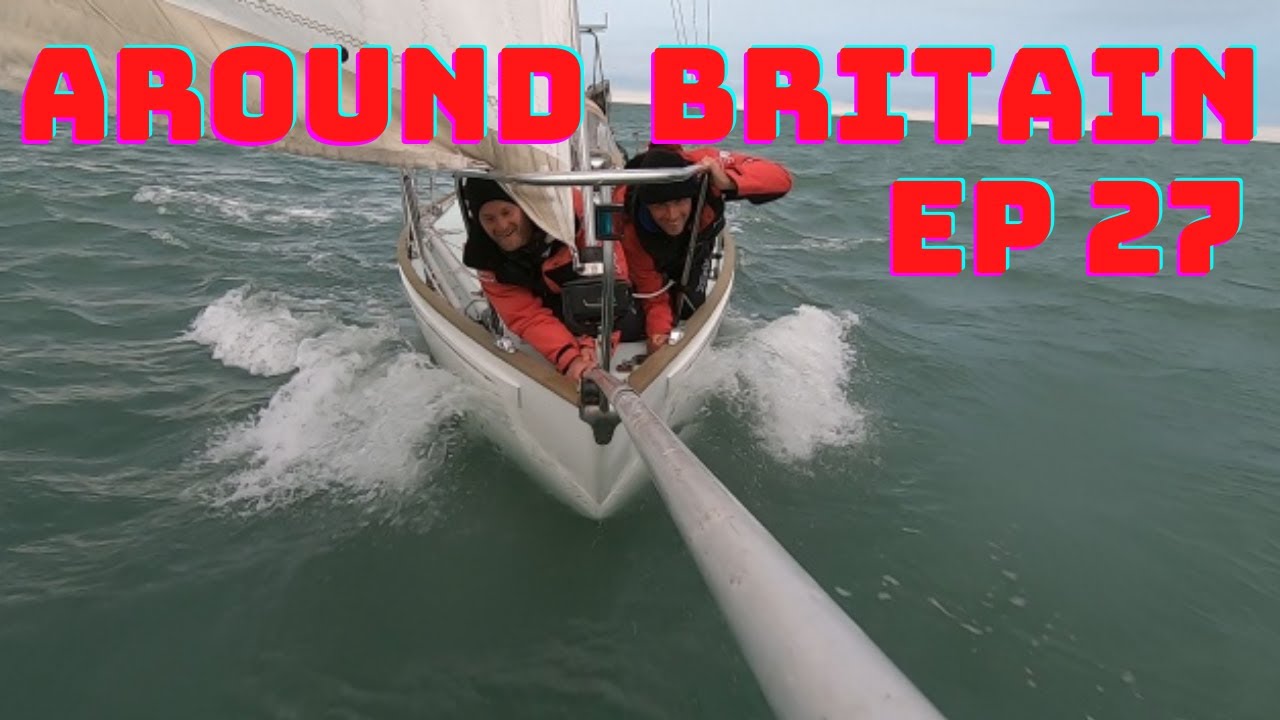 Dodging ships in the Thames Estuary, Sailing around Britain, Episode 27