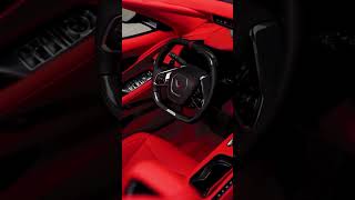 Chevrolet Corvette stingray,C8 mid-engine 2020-2024 Sharp LED headlights #goviral #automobile