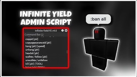 Infinite Yield – The BEST Admin Script for Roblox! (PC & Mobile)