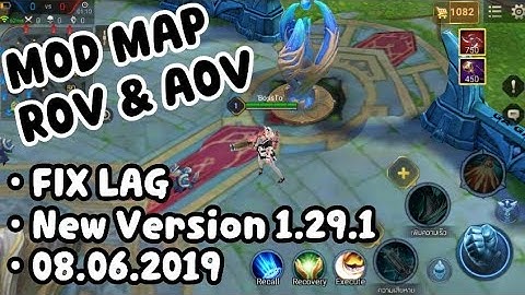 Mod Map FIX LAG #ROV #AOV