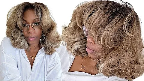 Sensationnel Latisha Wig CUT & STYLE Synthetic Wig Install NO HEAT and NO PLUCKING