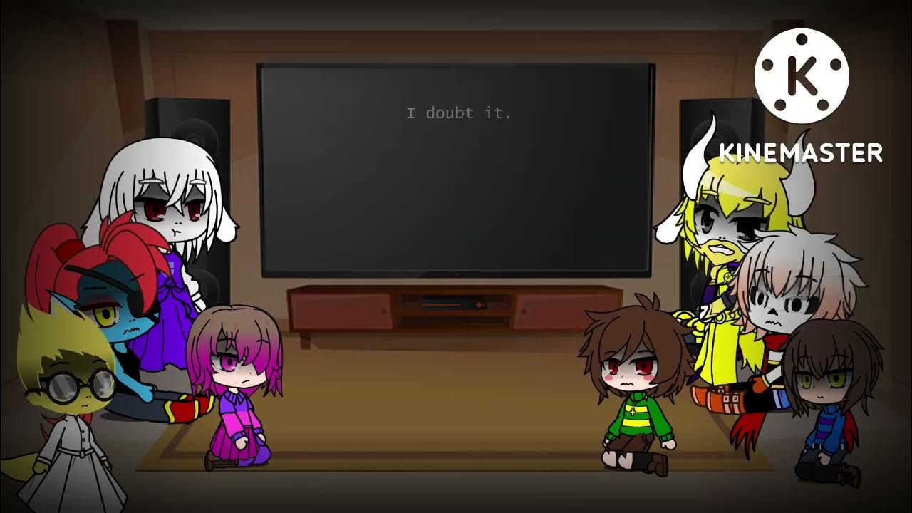 Undertale reacts. Undertale.