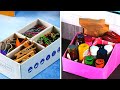 25 CARDBOARD PROJECTS FOR YOUR HOME || Easy Storage Hacks by 5-Minute Recipes!