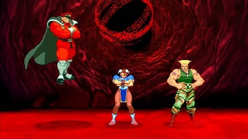 Marvel VS Capcom 2 - M. Bison/Chun-Li/Guile - Expert Difficulty Playthrough