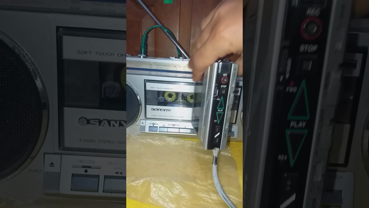 WALKMAN INDONESIA / WALKMAN SANYO M 1180 LOGIC & REVERSE