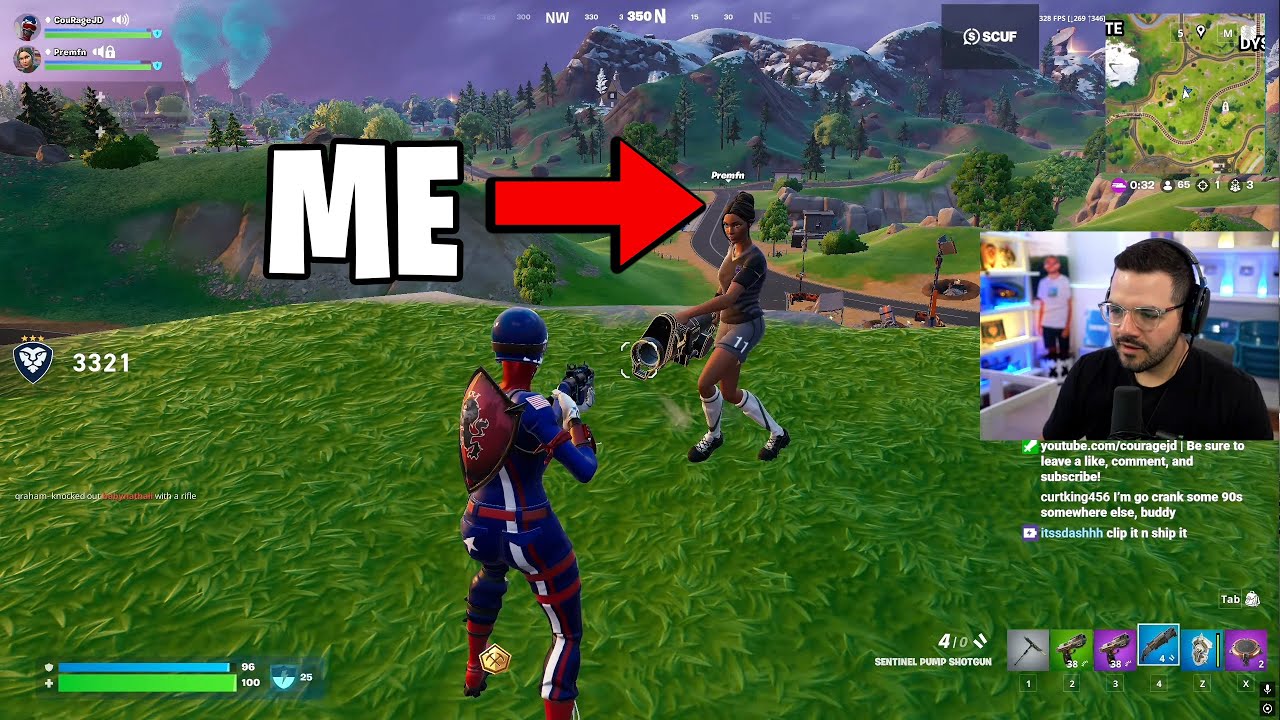 Чат Fortnite Proximity с известными ютуберами