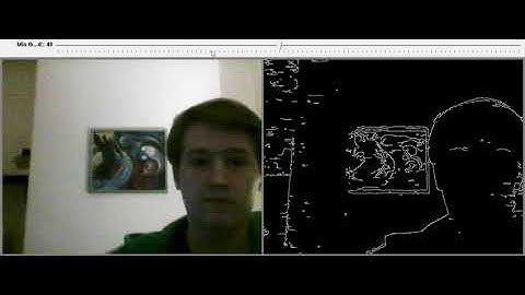 Canny Edge Detector - Video From Camera
