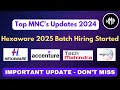 Accenture, Tech Mahindra, Wipro, Hexaware | Hexaware recruitment process 2025 | Accenture update