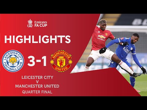 Iheanacho Fires Leicester Through! | Leicester City 3-1 Manchester United | Emirates FA Cup 2020-21