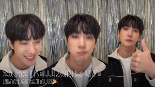 230612 | Yoon Jongwoo (윤종우) belllrain instagram live