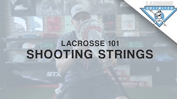 Fixing Shooting Strings | Lacrosse Unlimited