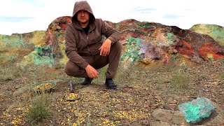 Quarry, Where Hundreds Tons Gold and Copper Were Mined!