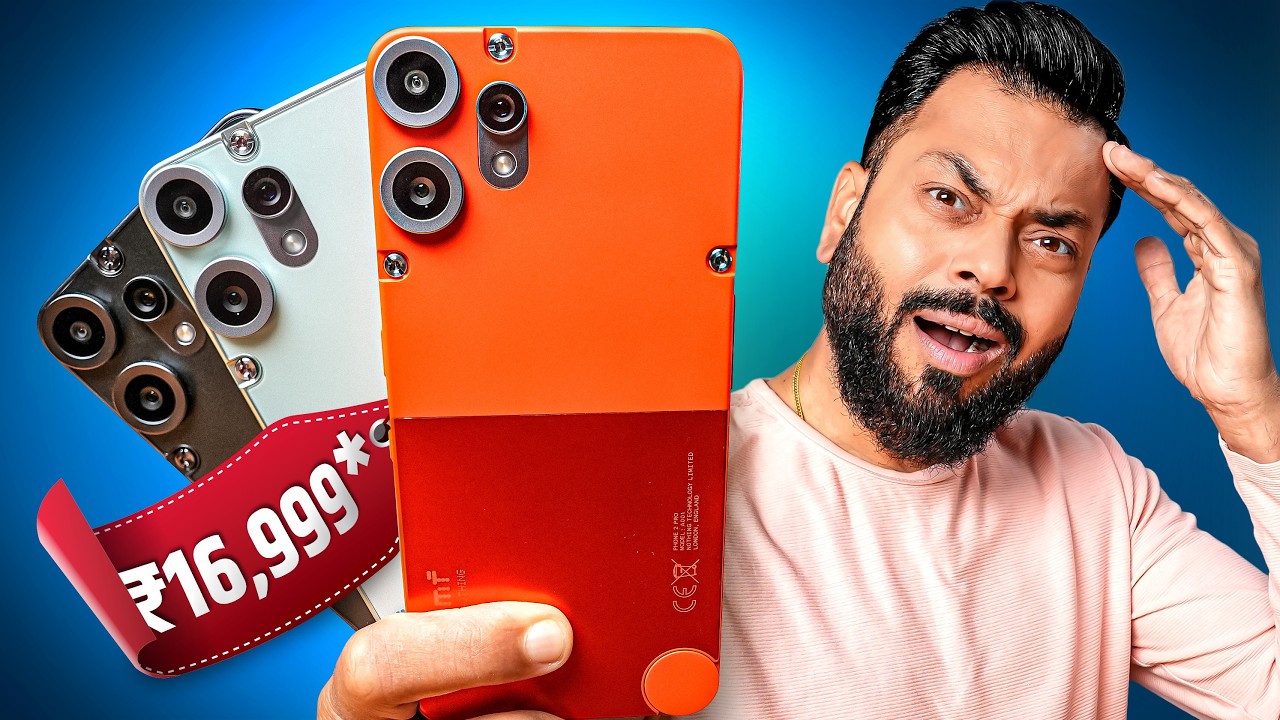 CMF Phone 2 Pro Unboxing & First Look ⚡ 2X Telephoto, D7300 Pro & More @₹16,999*