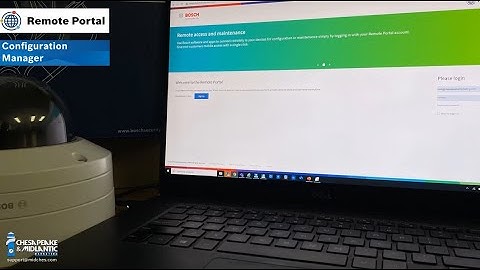 Bosch Remote Portal:  Adding a Bosch Camera