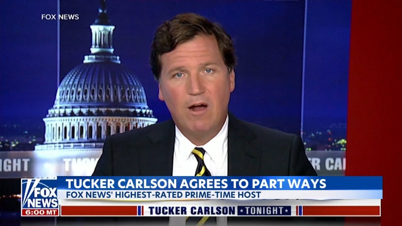 Tucker Carlson Fox News Most Popular Host Out At Network Youtube