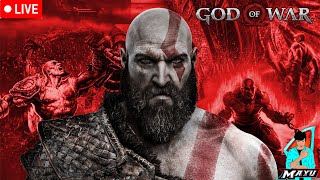 Playing God Of War PC For The First Time! | Live Stream | MayuGaming | Day 1 🔥