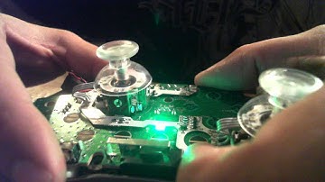 newest xbox 360 thumbstick/guide led mod
