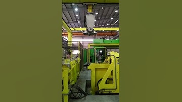Gantry robot in action