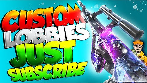 WARZONE REBIRTH CUSTOM PRIVATE LOBBIES help BLESSED HOST