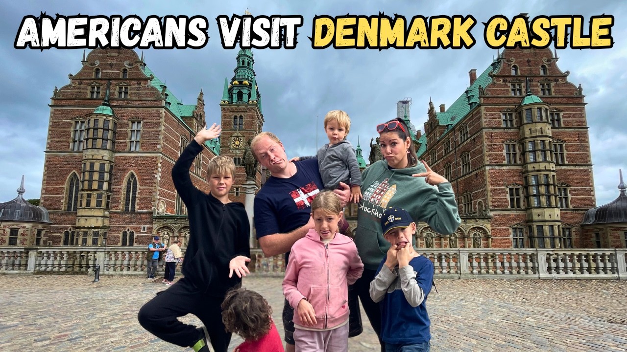 Family of 7 explores one of Europe's Grandest Castles!