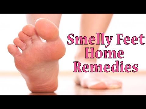Smelly Feet Natural Home Remedies | How to Get Rid of Stinky Feet & Foot Odor | |Foot Care Tips |