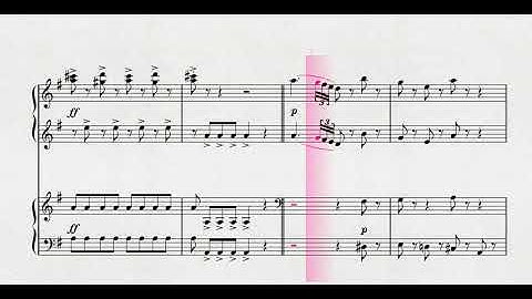 モーツァルト作曲　セレナード第13番ト長調作品525　アイネ・クライネ・ナハトムジークより第１楽章