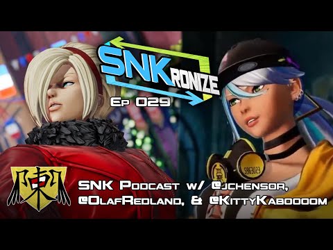 SNKronize Ep. 029: gamescom KOF XV News BONANZA [SNK Podcast]