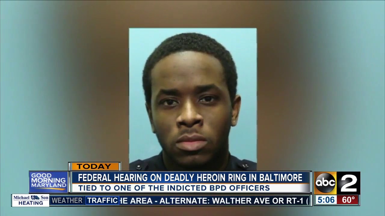 Trial starts for 5 accused drug dealers shielded by a Baltimore police officer
